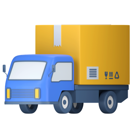 Delivery Truck  3D Icon