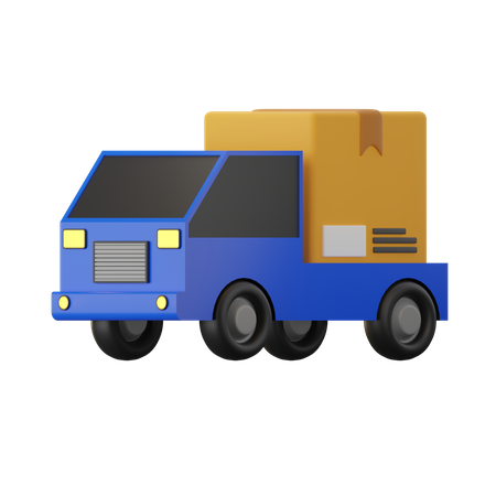 Delivery Truck  3D Icon