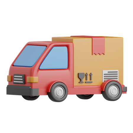 Delivery Truck  3D Icon