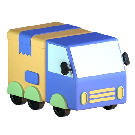 Delivery Truck  3D Icon