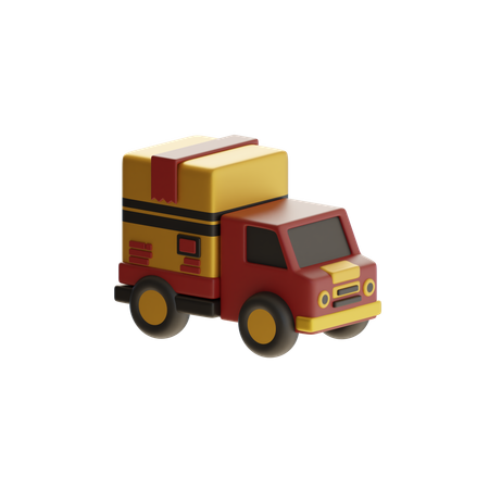 Delivery Truck  3D Icon