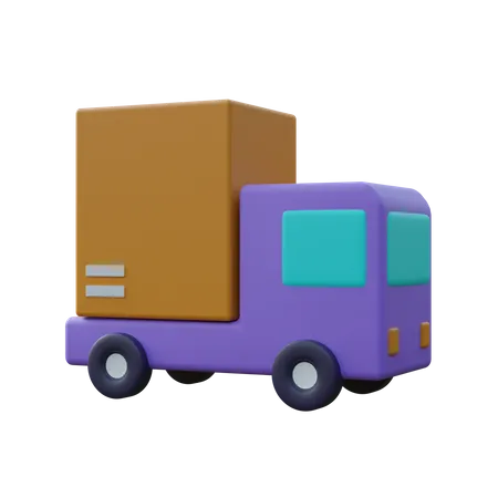 Delivery Truck  3D Icon