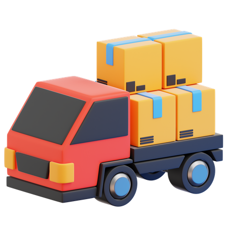 Delivery Truck  3D Icon
