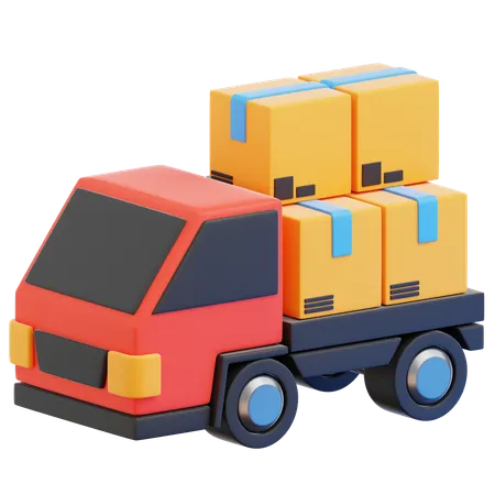 Delivery Truck  3D Icon