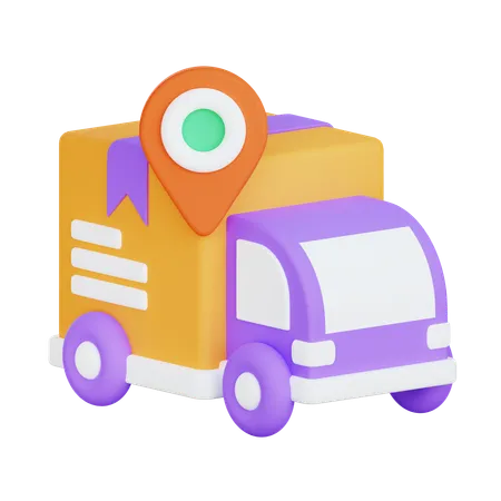 Delivery Truck  3D Icon