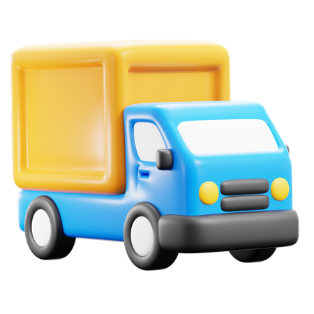 Delivery Truck  3D Icon