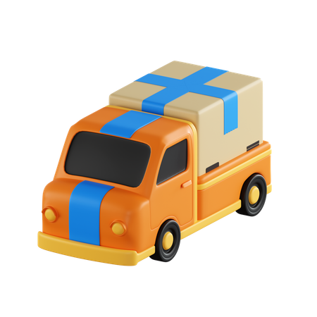 Delivery Truck  3D Icon