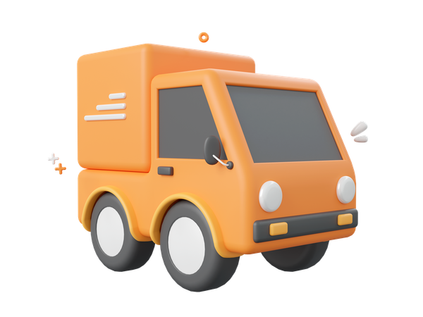 Delivery Truck  3D Icon