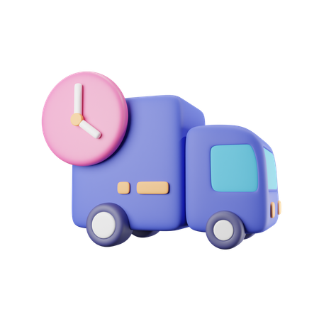 Delivery Truck  3D Icon