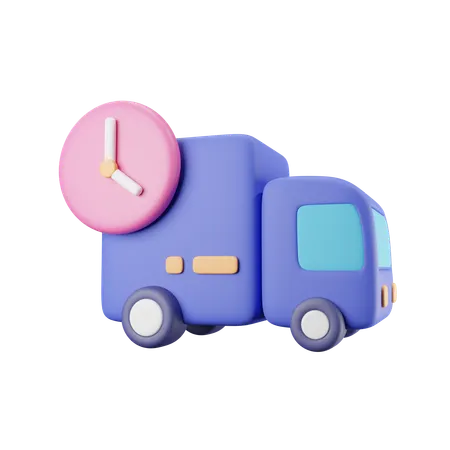 Delivery Truck  3D Icon