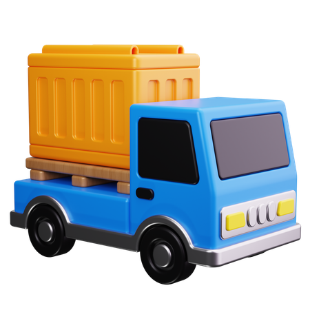 Delivery Truck  3D Icon