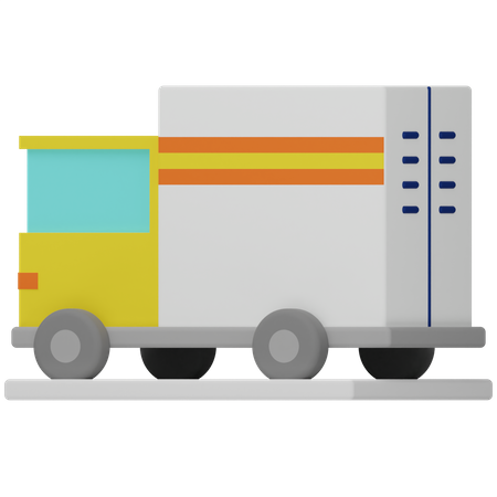 Delivery Truck  3D Icon