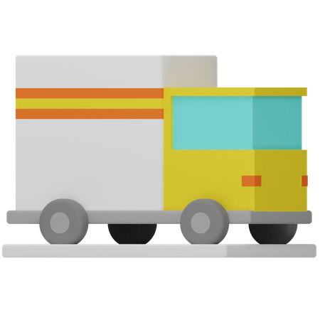 Delivery Truck  3D Icon