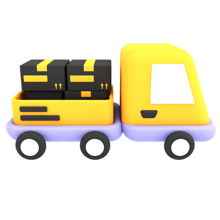 Delivery Truck  3D Icon