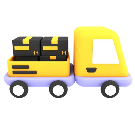 Delivery Truck  3D Icon