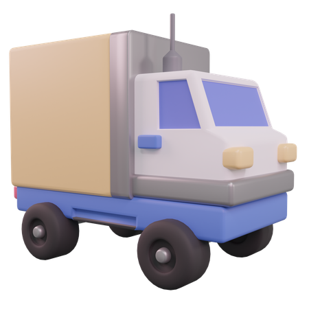 Delivery Truck  3D Icon