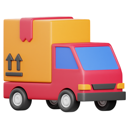 Delivery Truck  3D Icon