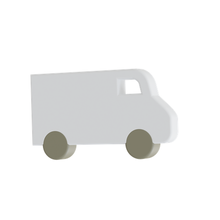 Delivery Truck  3D Icon