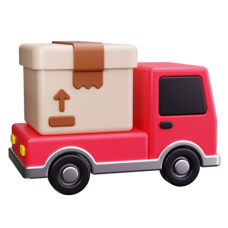 Delivery Truck  3D Icon