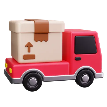 Delivery Truck  3D Icon