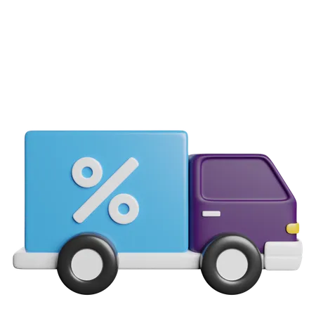 Delivery Truck  3D Icon