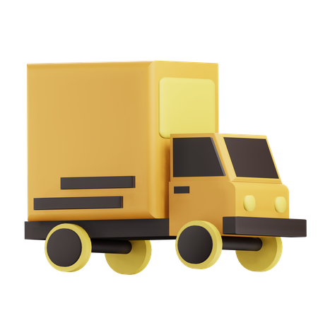 Delivery Truck  3D Icon