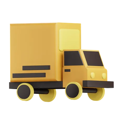 Delivery Truck  3D Icon