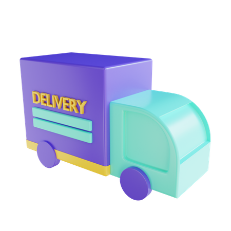 Delivery Truck  3D Icon