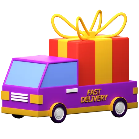 Delivery Truck  3D Icon