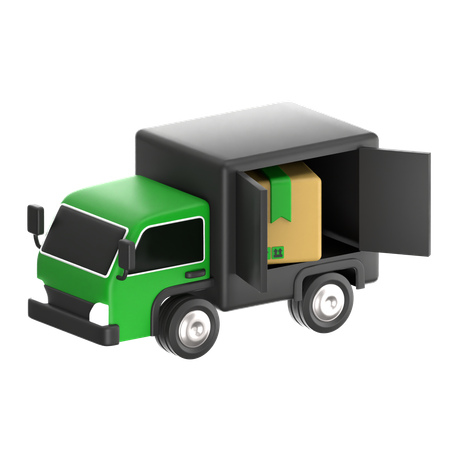 Delivery Truck  3D Icon