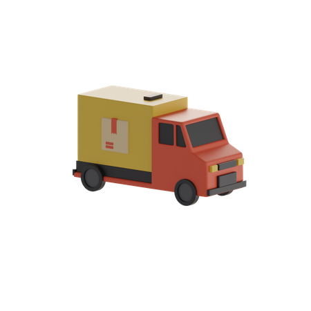 Delivery Truck  3D Icon