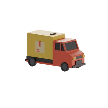 Delivery Truck  3D Icon