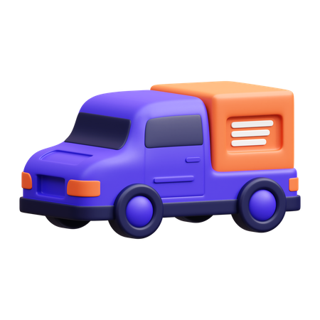 Delivery Truck  3D Icon