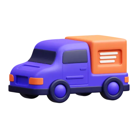 Delivery Truck  3D Icon