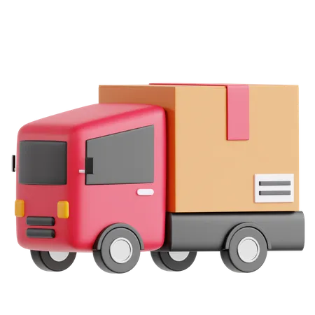 Delivery Truck  3D Icon