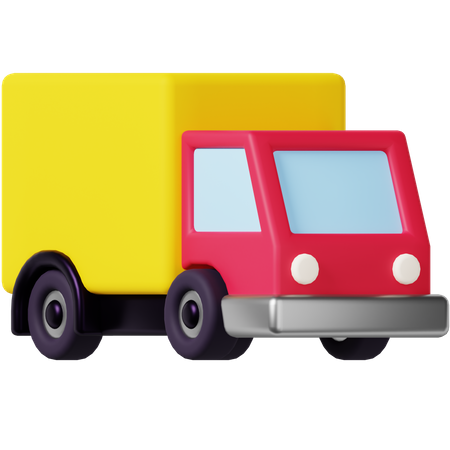 Delivery Truck  3D Icon