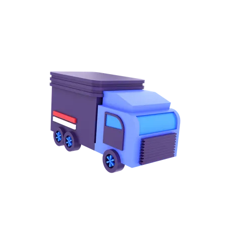 Delivery Truck  3D Icon