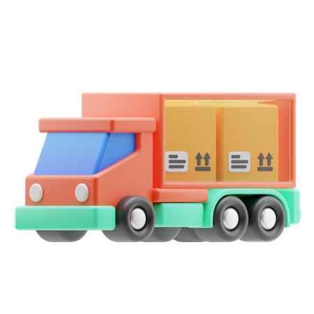 Delivery Truck  3D Icon