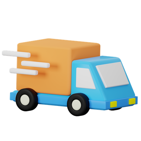 Delivery Truck  3D Icon