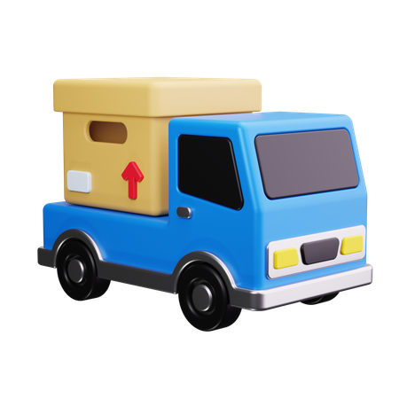 Delivery Truck  3D Icon