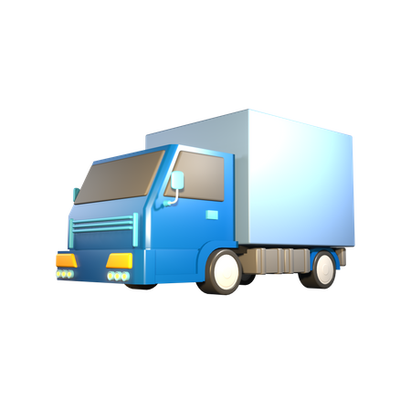 Delivery Truck  3D Icon