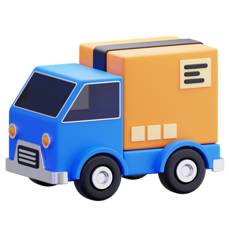 Delivery Truck  3D Icon