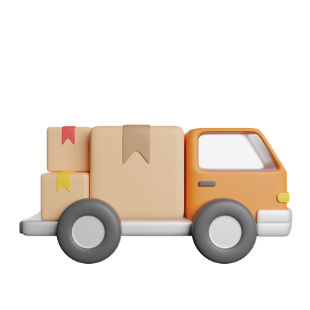 Delivery Truck  3D Icon