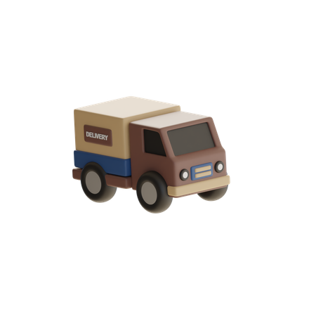 Delivery Truck  3D Icon