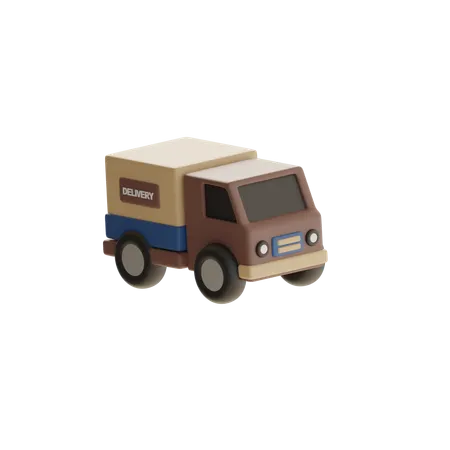 Delivery Truck  3D Icon