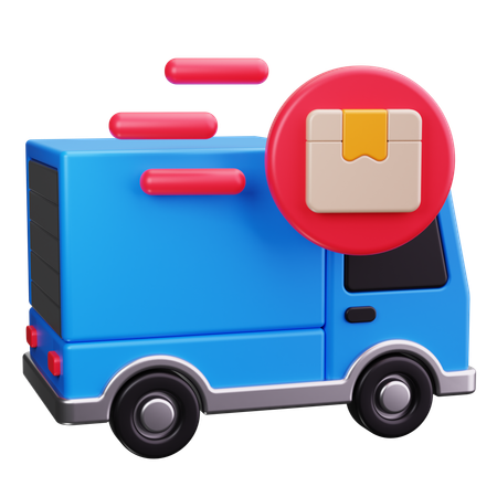 Delivery Truck  3D Icon