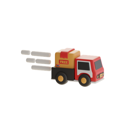 Delivery Truck  3D Icon