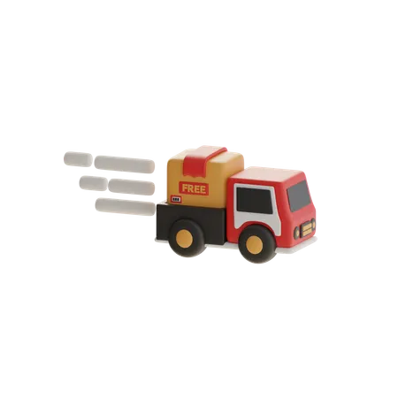 Delivery Truck  3D Icon