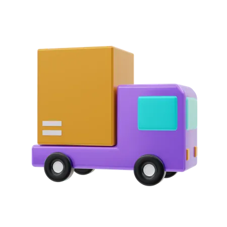 Delivery Truck  3D Icon