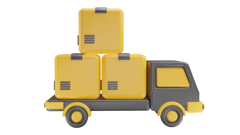 Delivery Truck  3D Icon